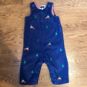 Boys Corduroy Christmas longall 9-12m Mudpie
